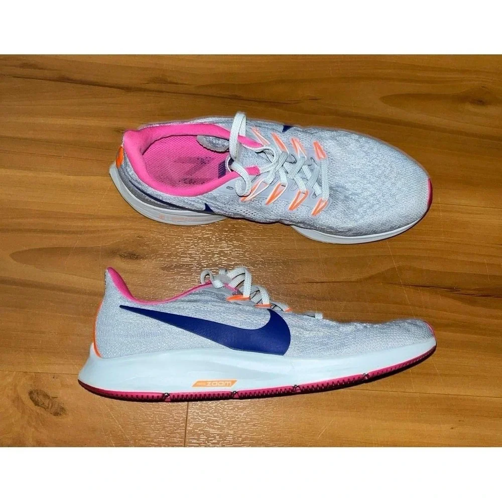 Womens Nike Air Zoom Pegasus 36 Walking Running Lace Up Sneakers